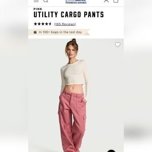 PINK Victoria's Secret Pink Cargo Pants